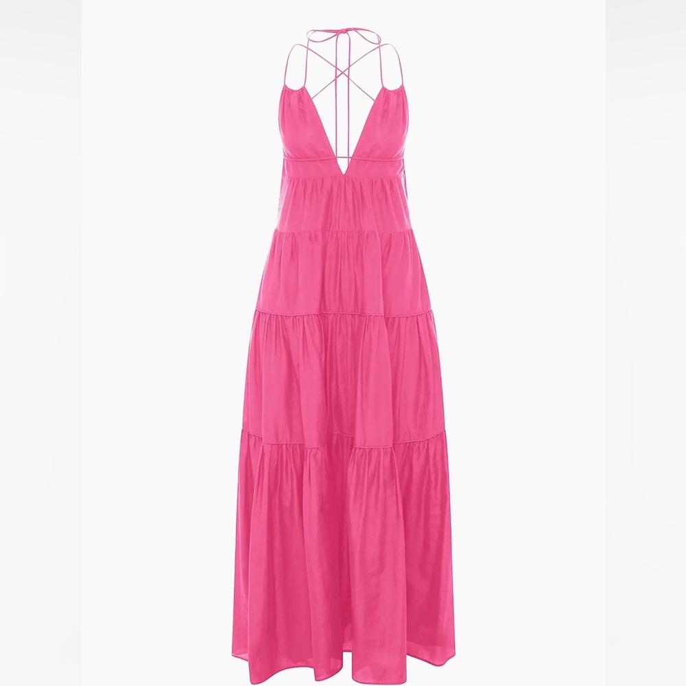 Bird and Knoll Lolita Tiered Maxi Dress